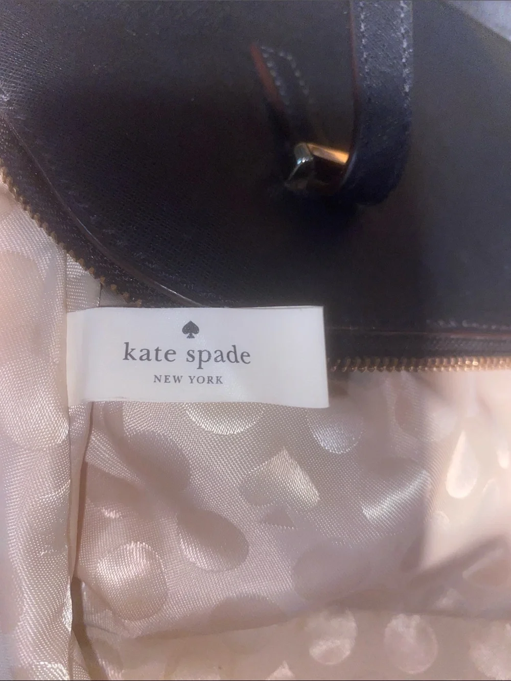 Kate Spade NY Cedar Street Maise satchel shoulder handbag cross stitch leather